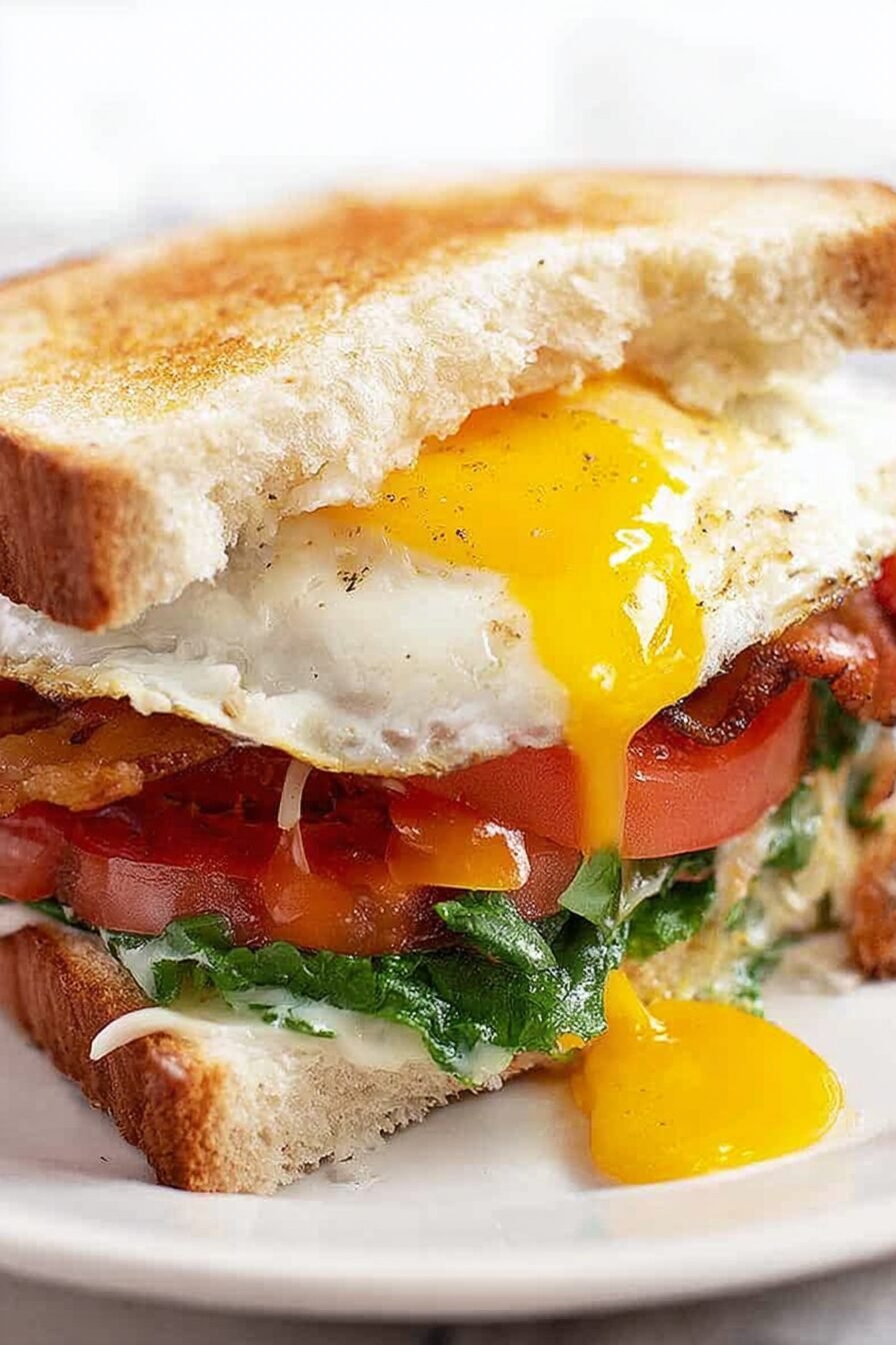 Classic Fried Egg BLT Sandwich Recipe