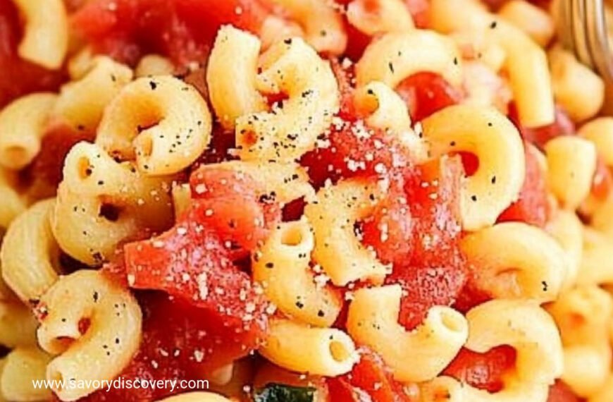 Classic Tomato Macaroni Recipe