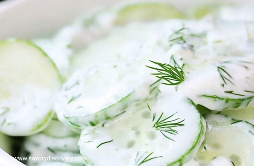 Cool Cucumber Salad with Dill