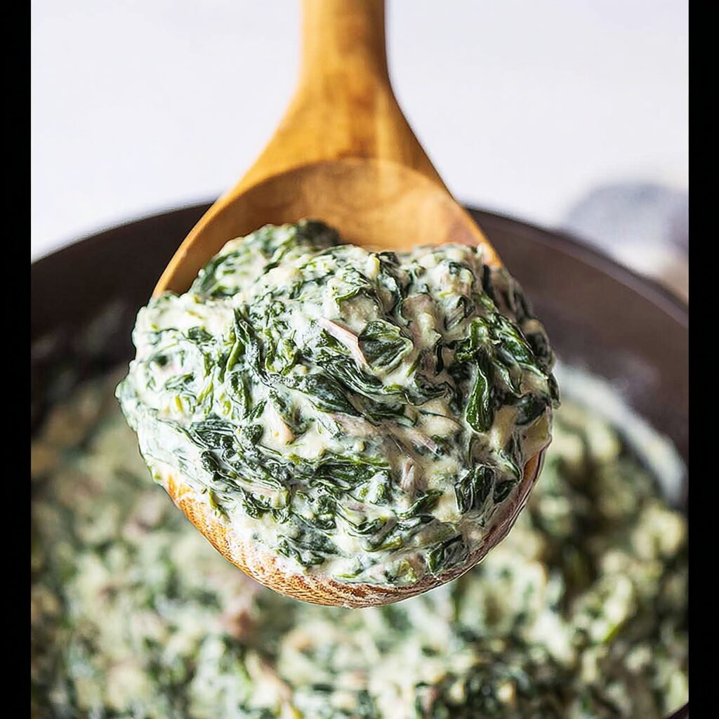 Creamed Spinach Recipe for a Creamy Side