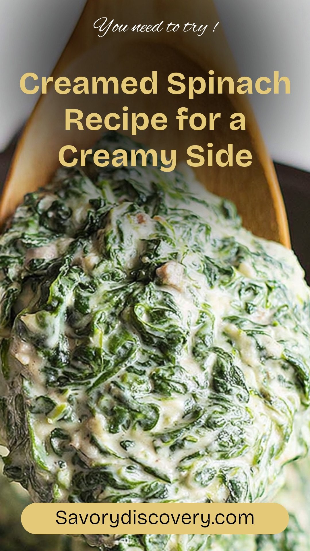 Creamed Spinach Recipe for a Creamy Side