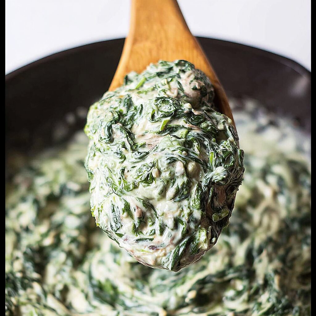 Creamed Spinach Recipe for a Creamy Side