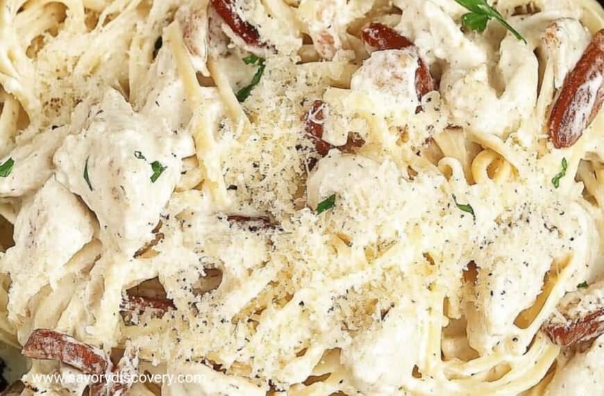 Creamy Bacon Chicken Pasta Bake