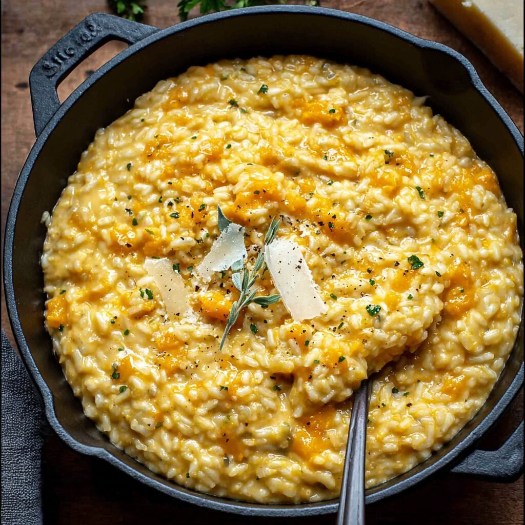 Creamy Butternut Squash Risotto Recipe