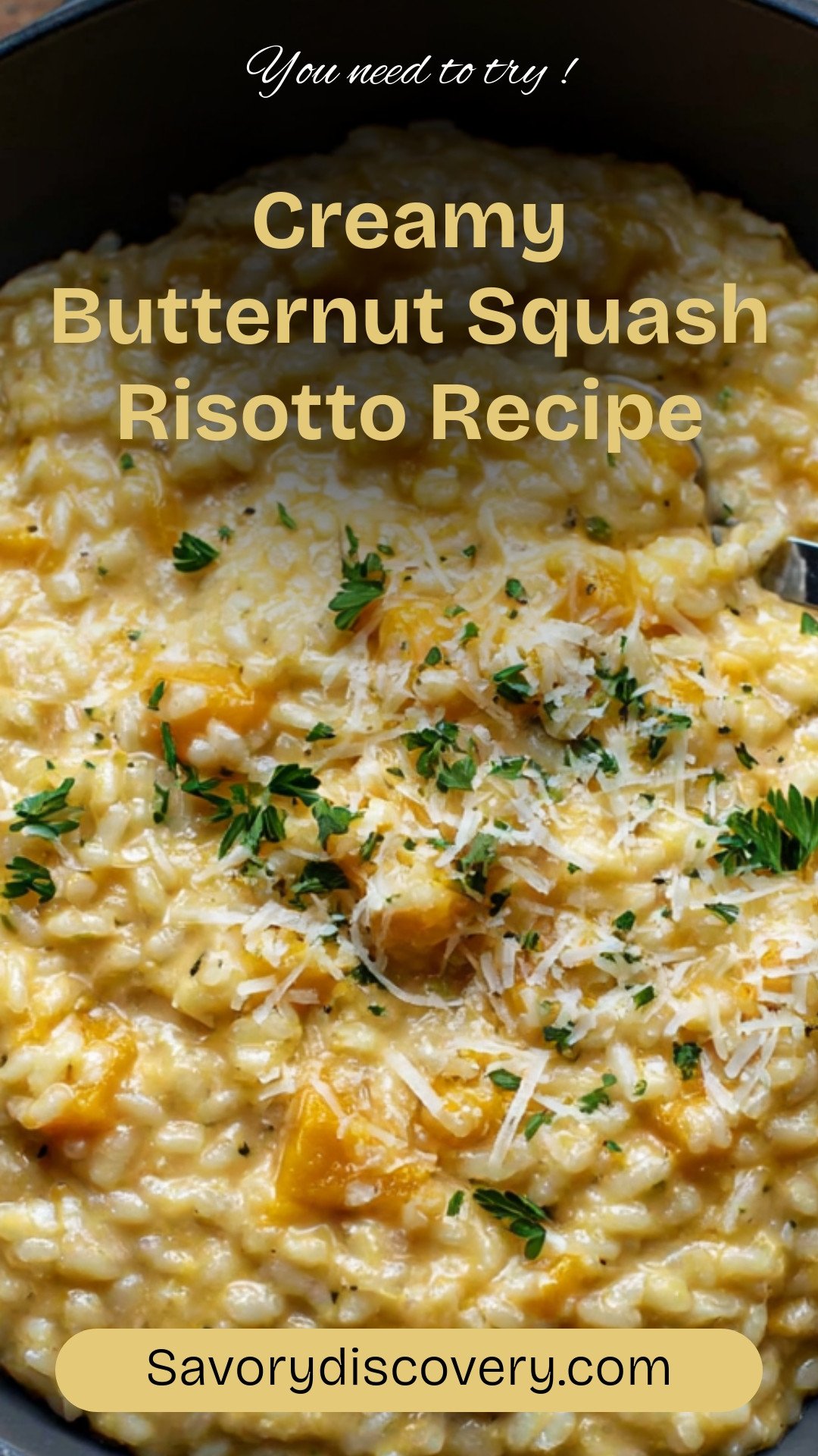 Creamy Butternut Squash Risotto Recipe