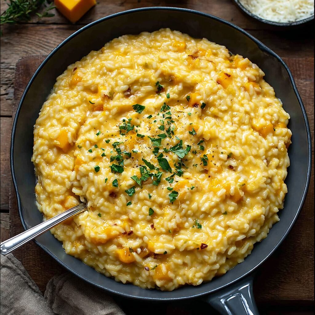 Creamy Butternut Squash Risotto Recipe