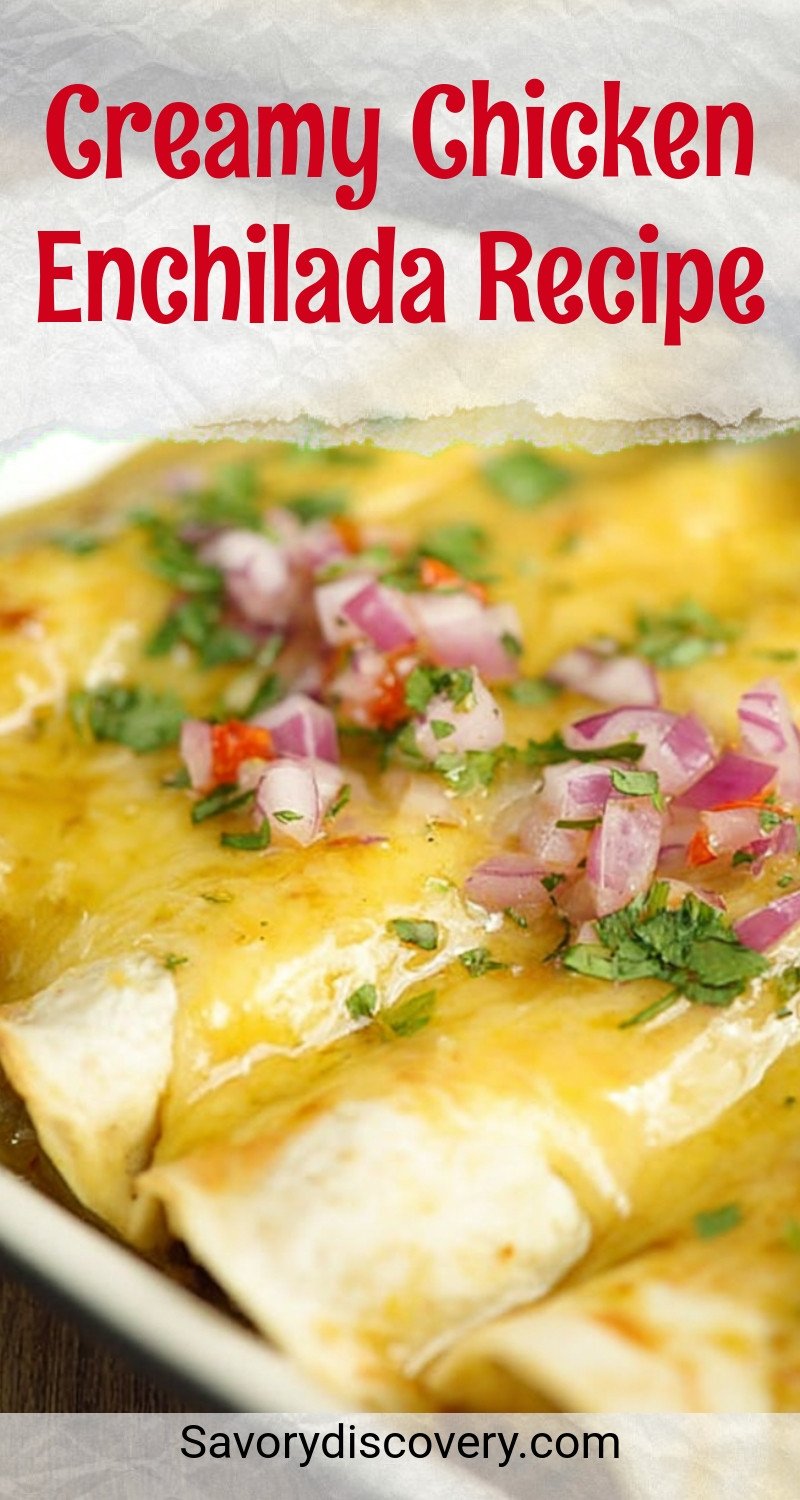 Creamy Chicken Enchilada Recipe