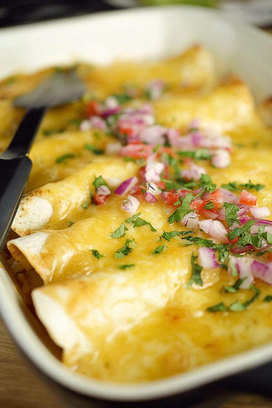 Creamy Chicken Enchilada Recipe