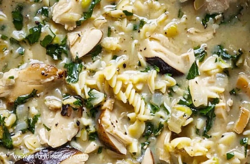Creamy Chicken Pasta Soup