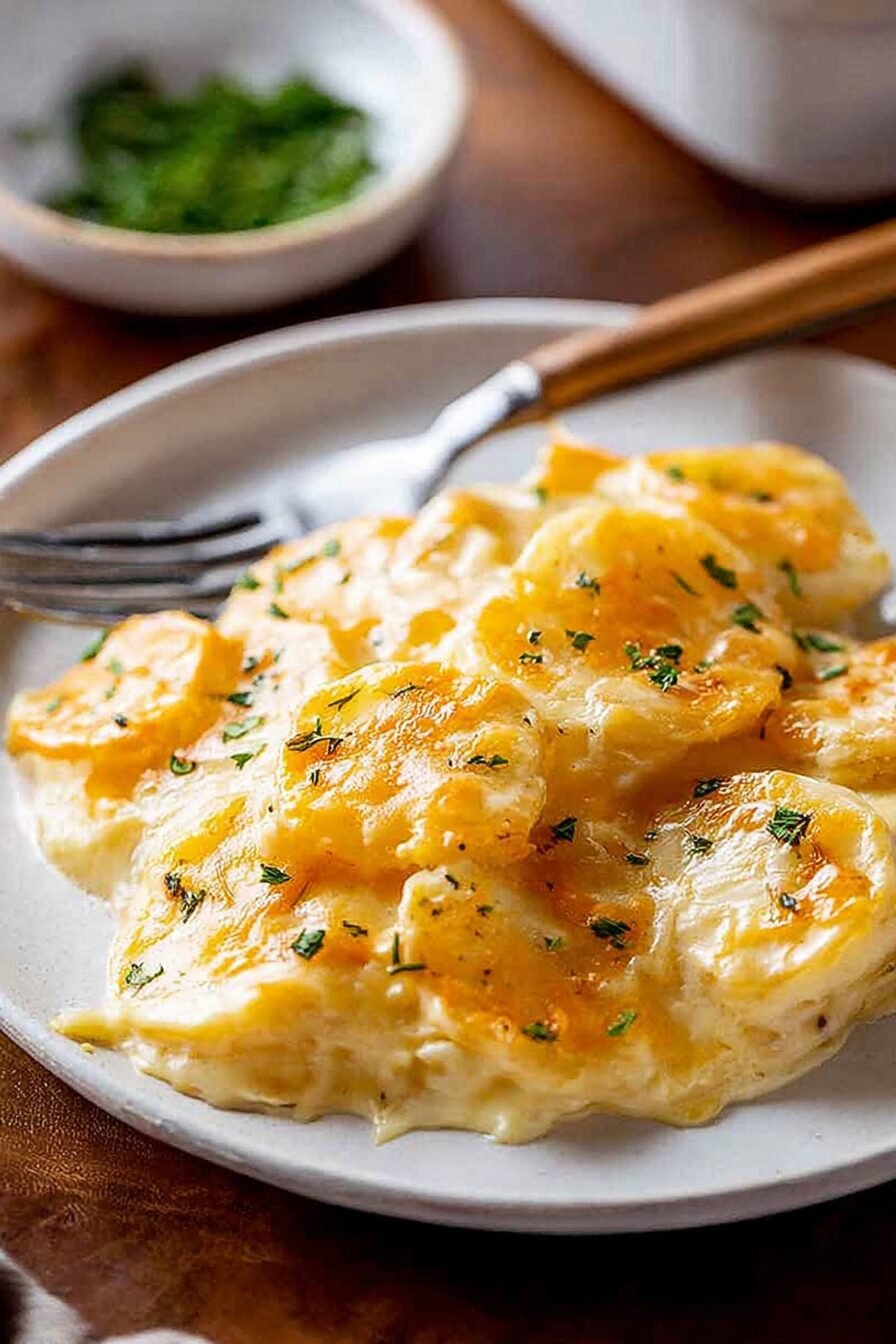 Creamy Potato Au Gratin Recipe
