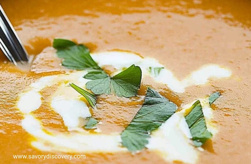 Creamy Roasted Red Pepper Soup