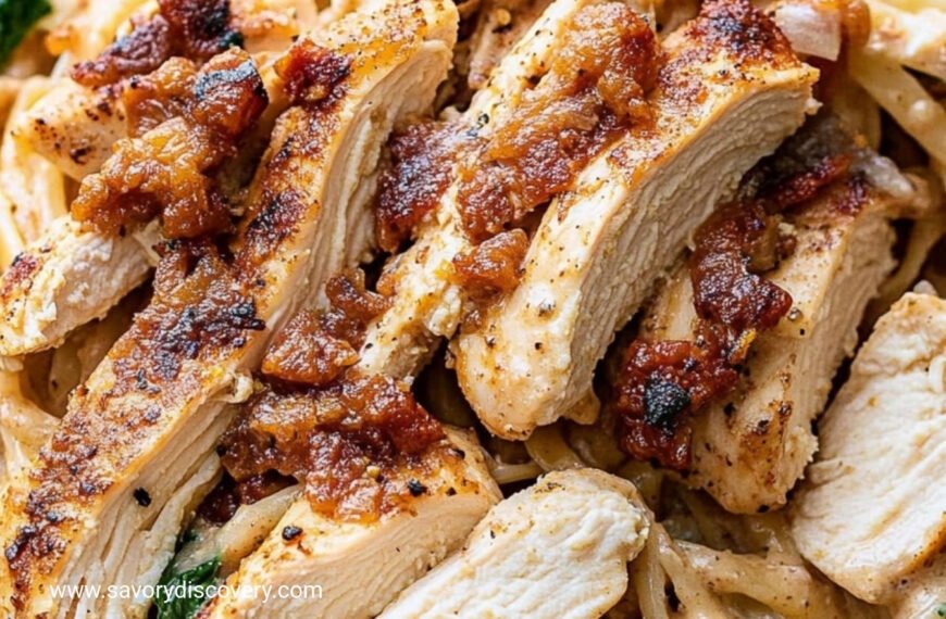 Creamy Tuscan Chicken Pasta Recipe
