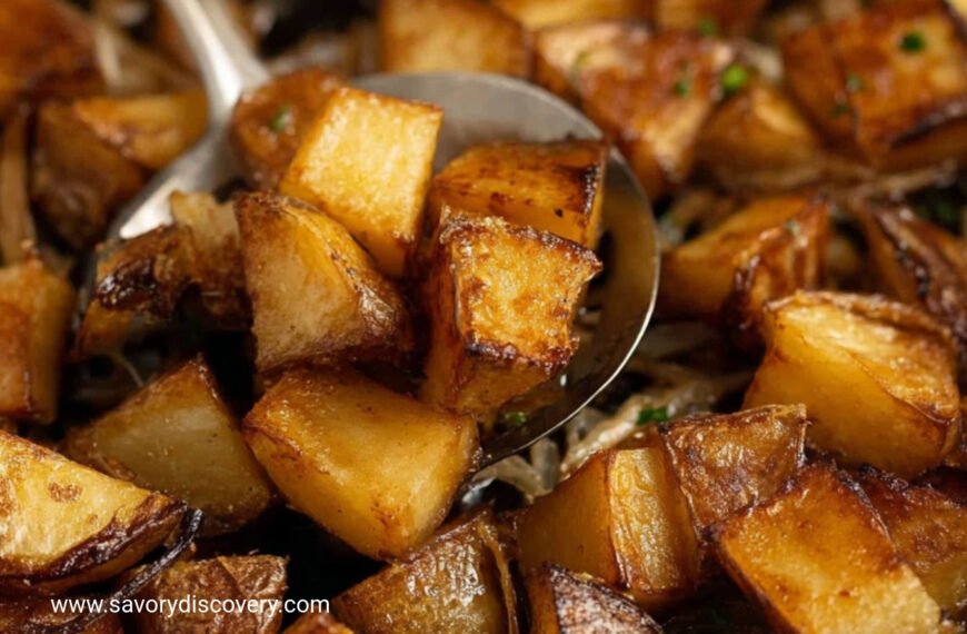 Crispy Cast Iron Skillet Potatoes Recipe