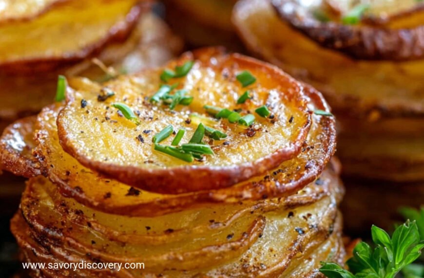 Crispy Potato Stacks Recipe
