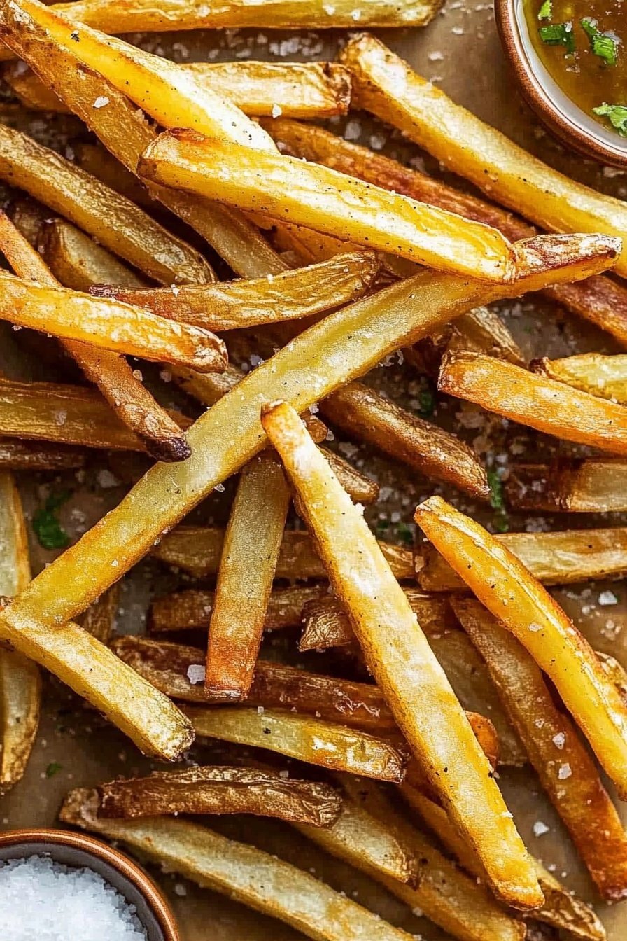 Crispy Salt and Vinegar Air Fryer Fries