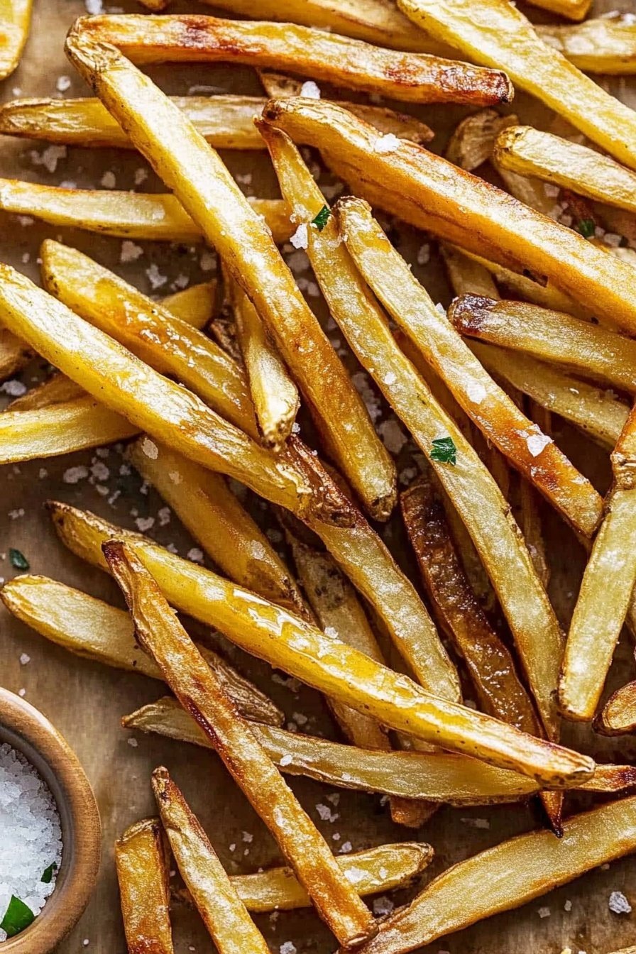 Crispy Salt and Vinegar Air Fryer Fries