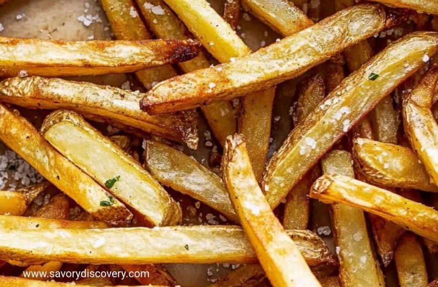 Crispy Salt and Vinegar Air Fryer Fries