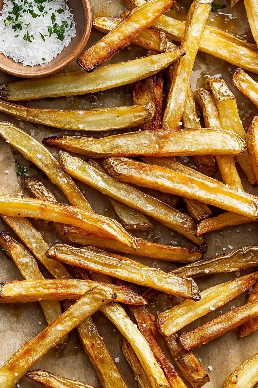 Crispy Salt and Vinegar Air Fryer Fries