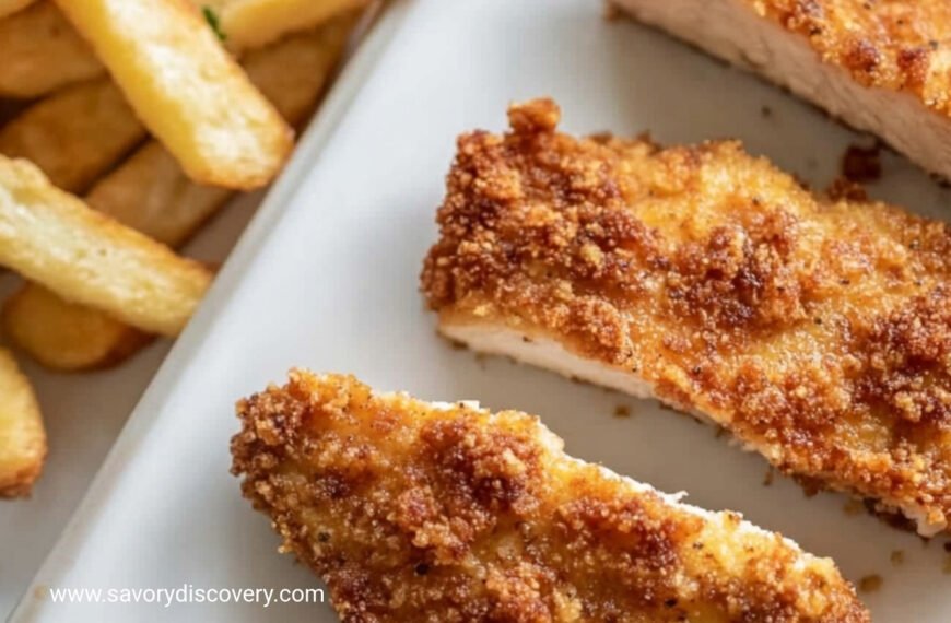 Crispy Sourdough Crusted Chicken