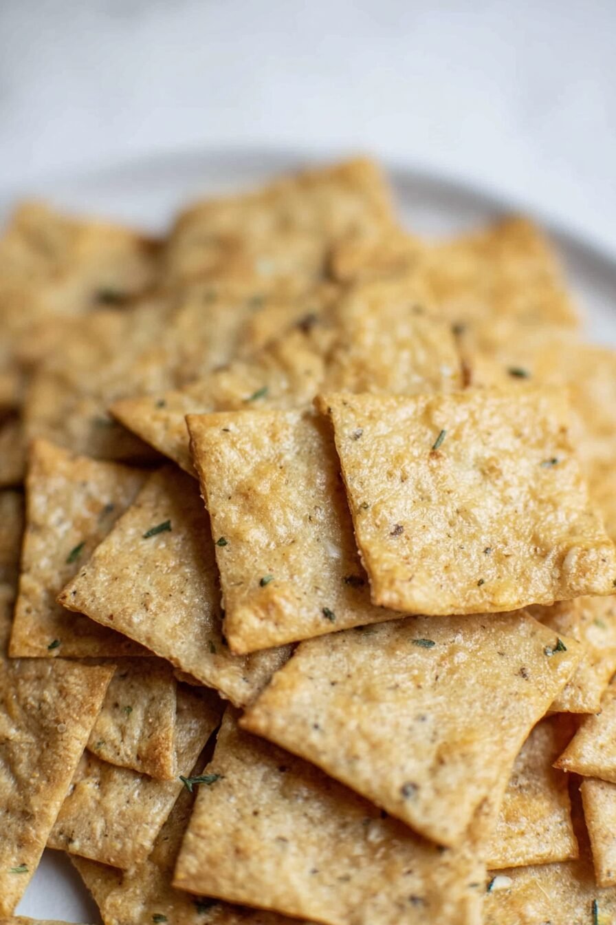 Crispy Sourdough Discard Cracker Recipe