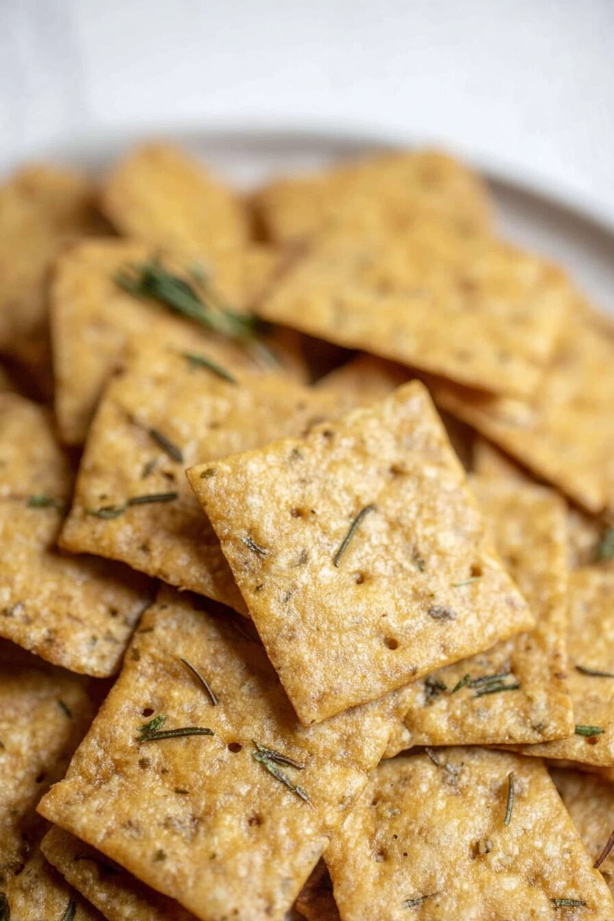 Crispy Sourdough Discard Cracker Recipe