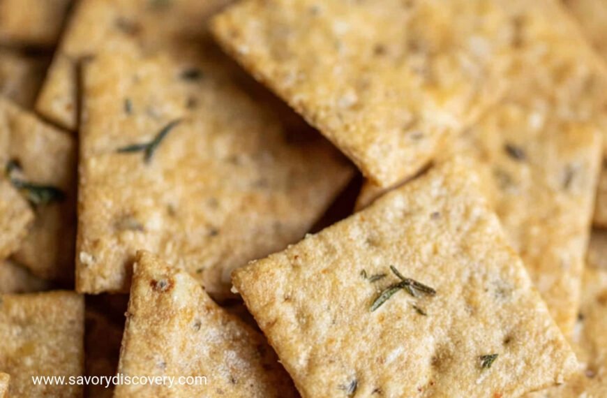 Crispy Sourdough Discard Cracker Recipe