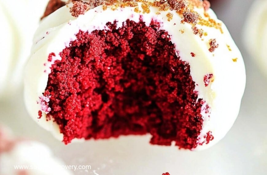 Decadent Red Velvet Truffle Treats