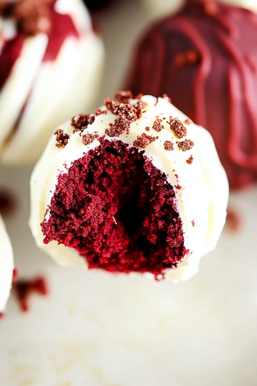 Decadent Red Velvet Truffle Treats