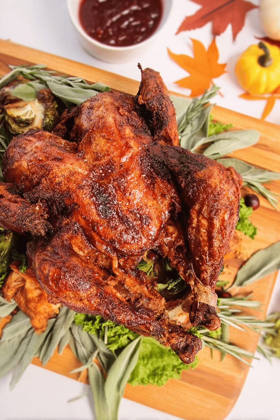 Deep Fried Turkey Recipe for a Crispy Golden Bird
