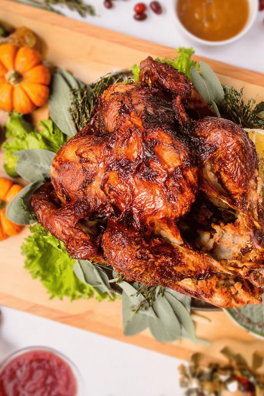 Deep Fried Turkey Recipe for a Crispy Golden Bird