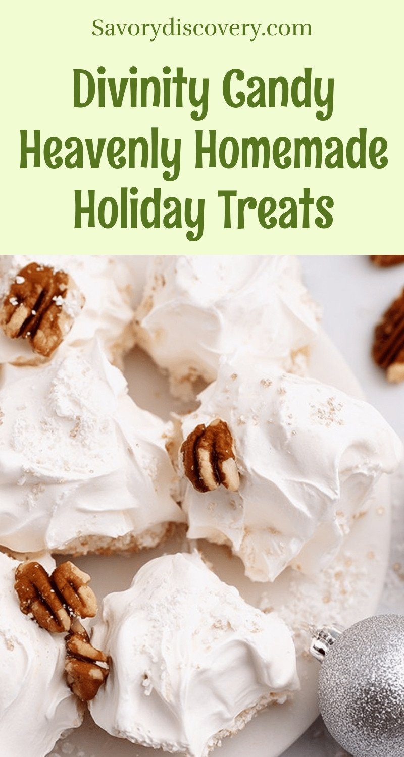 Divinity Candy Heavenly Homemade Holiday Treats