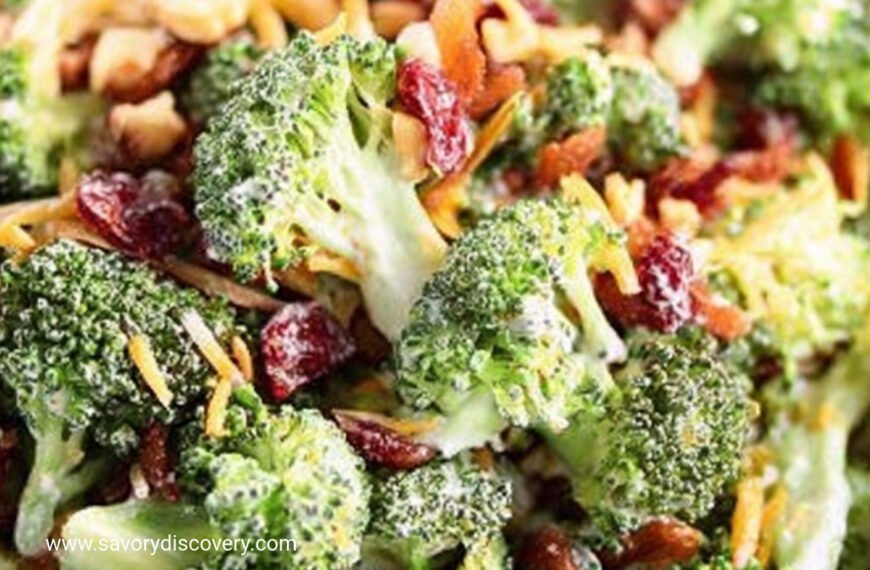 Easy Broccoli Salad Recipe