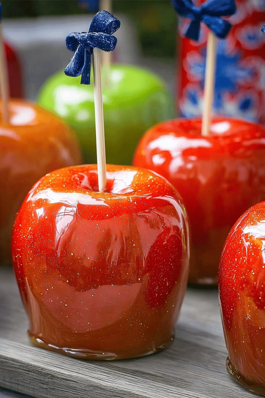 Easy Homemade Candied Apples Recipe