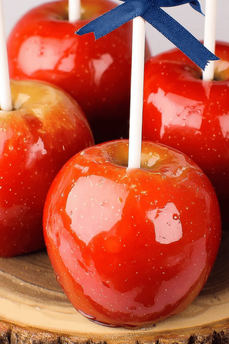 Easy Homemade Candied Apples Recipe