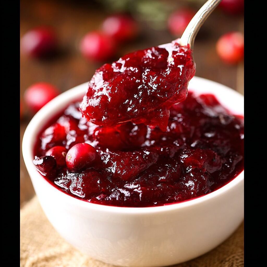 Easy Homemade Cranberry Sauce Recipe