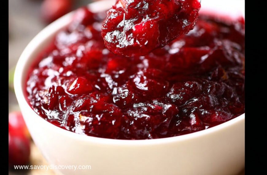 Easy Homemade Cranberry Sauce Recipe
