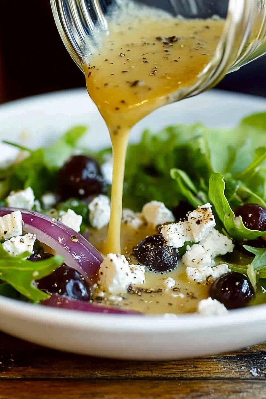 Easy Homemade Greek Salad Dressing Recipe