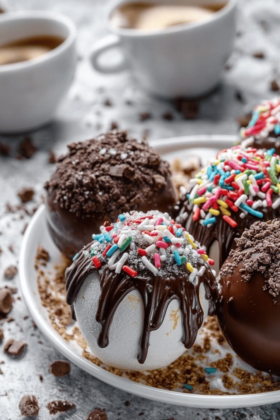 Easy Homemade Hot Chocolate Bombs Recipe