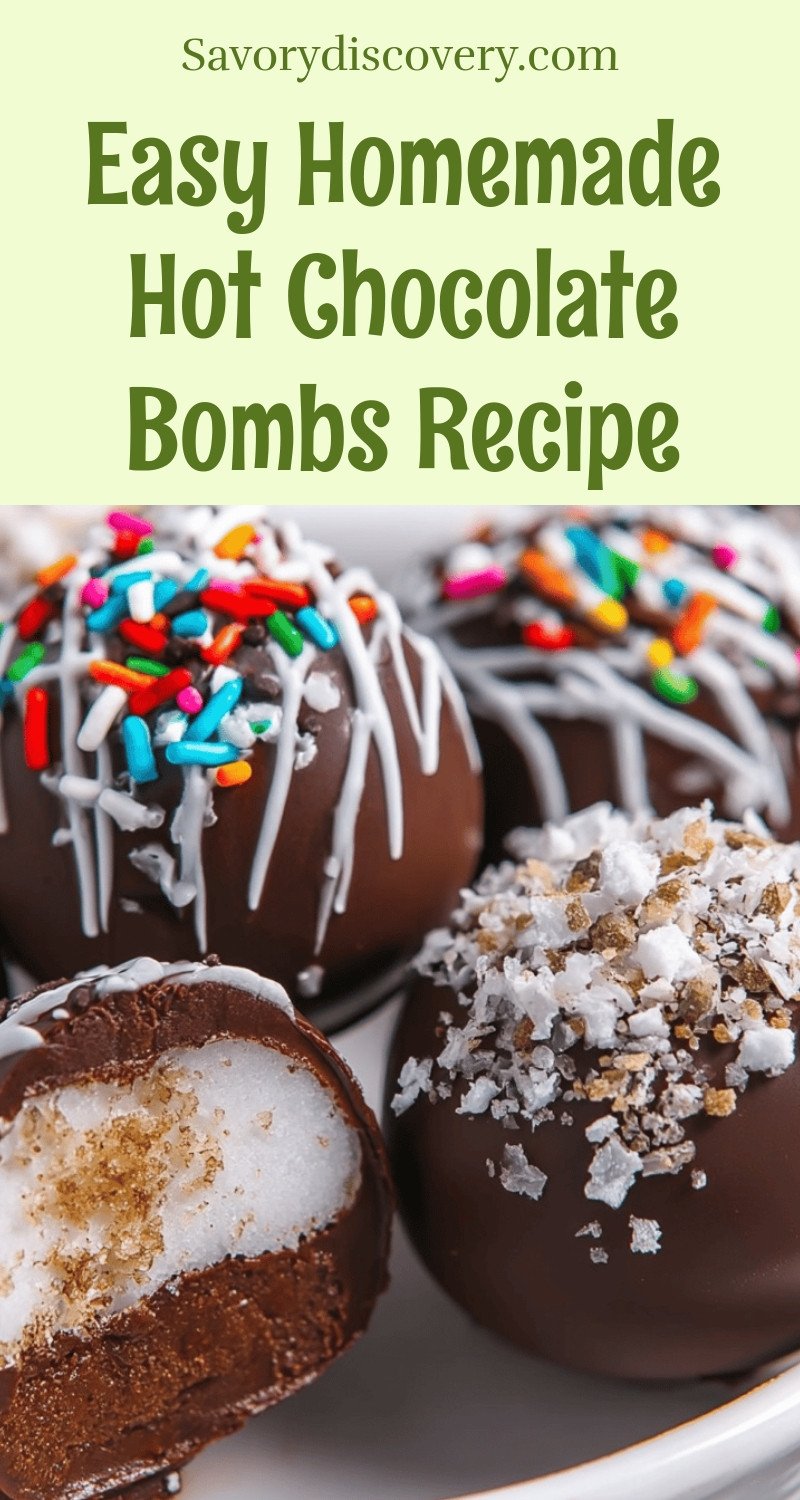 Easy Homemade Hot Chocolate Bombs Recipe