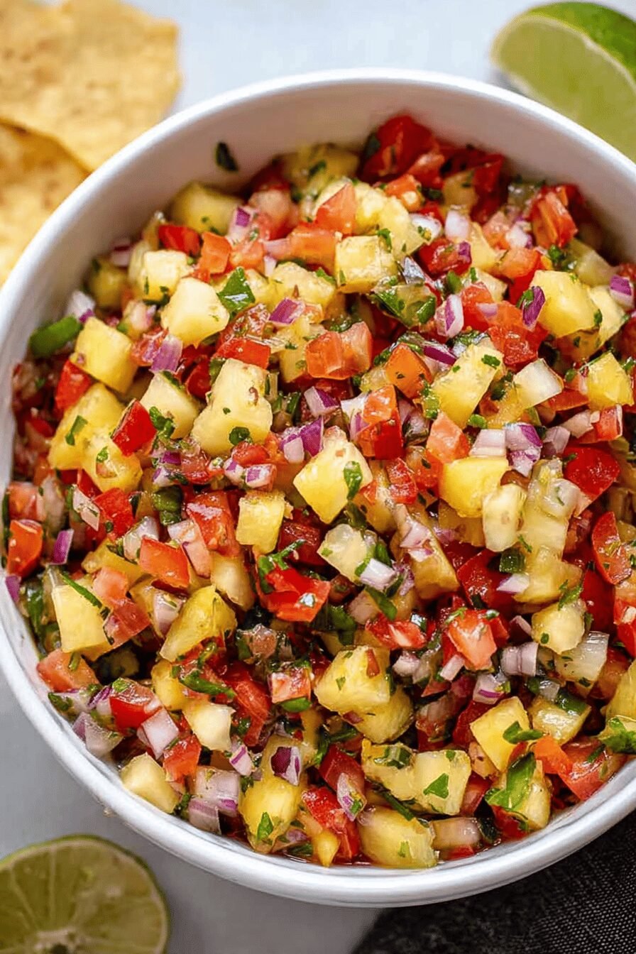 Easy Homemade Pineapple Salsa Recipe