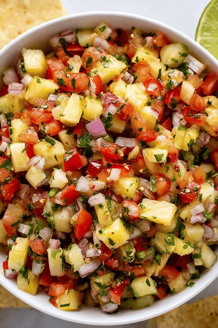 Easy Homemade Pineapple Salsa Recipe