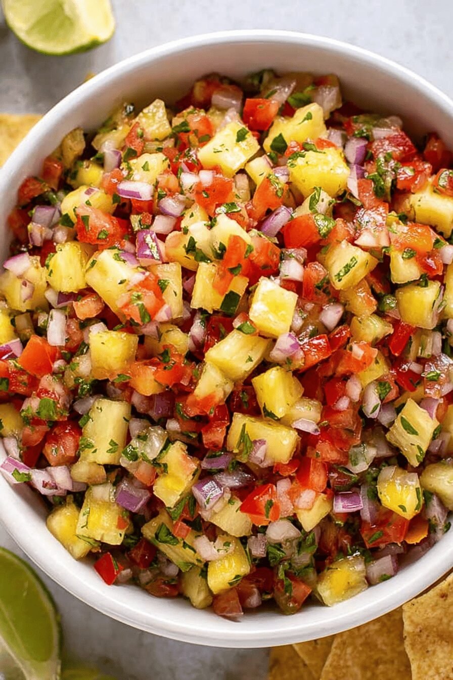 Easy Homemade Pineapple Salsa Recipe
