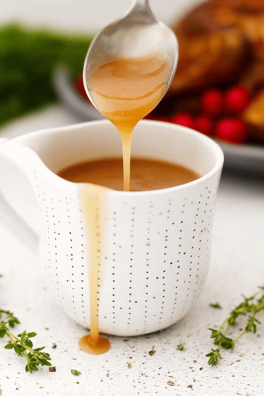 Easy Homemade Turkey Gravy Recipe