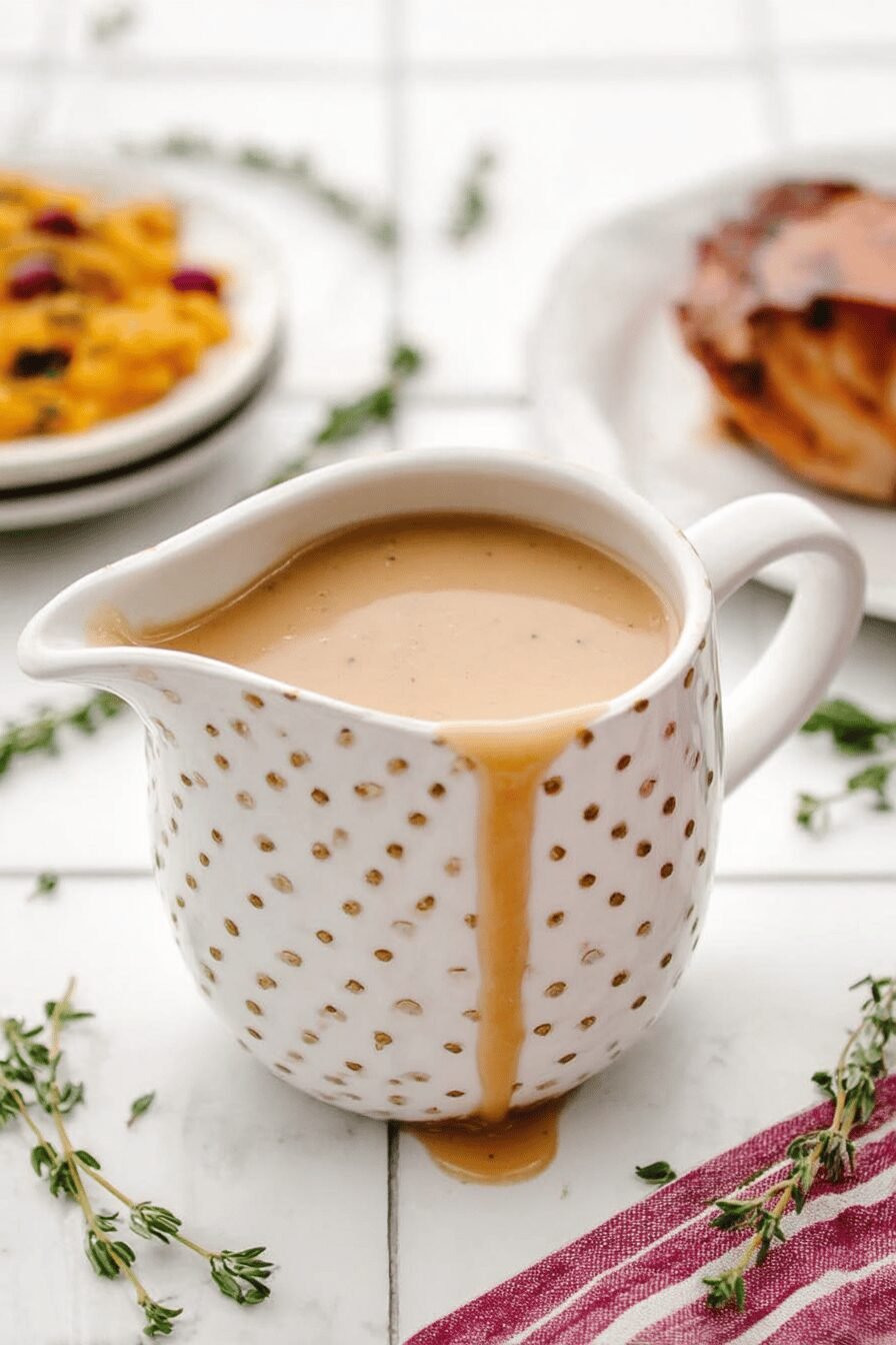 Easy Homemade Turkey Gravy Recipe