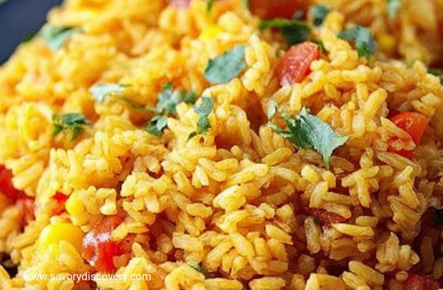Easy Mexican Salsa Rice Recipe