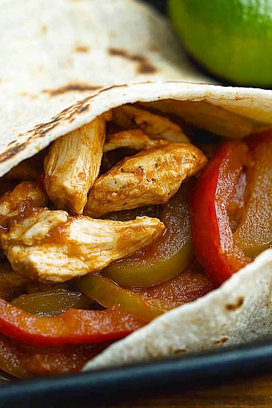 Easy Sheet Pan Chicken Fajita Dinner