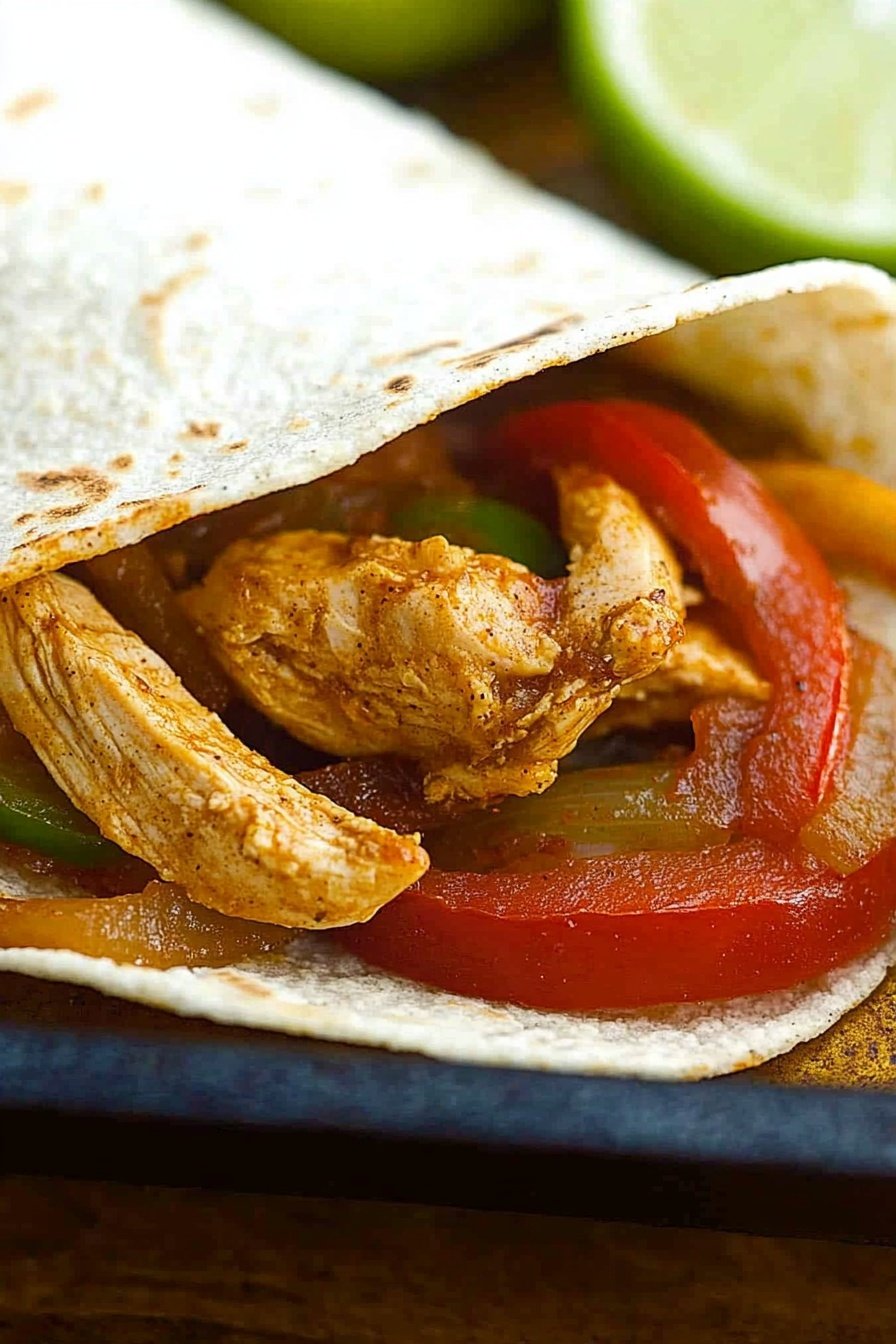 Easy Sheet Pan Chicken Fajita Dinner