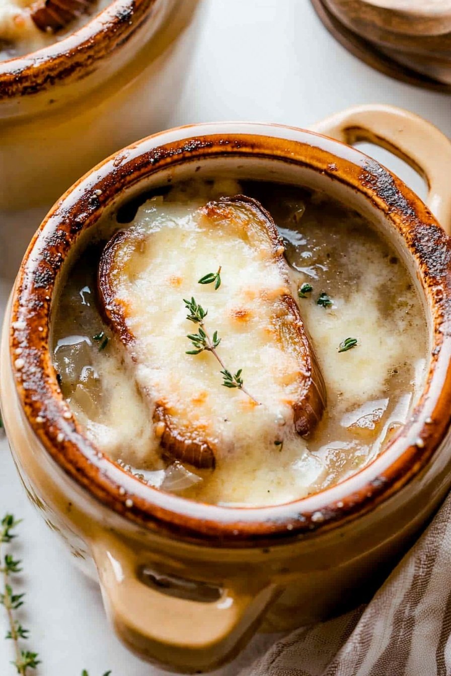 Easy Slow Cooker French Onion Soup