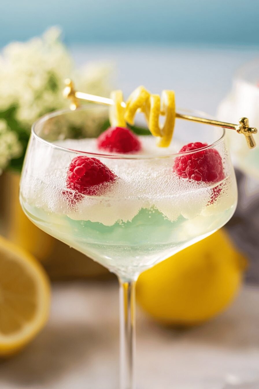 Elderflower Spritz Refreshing Summer Cocktail Recipe