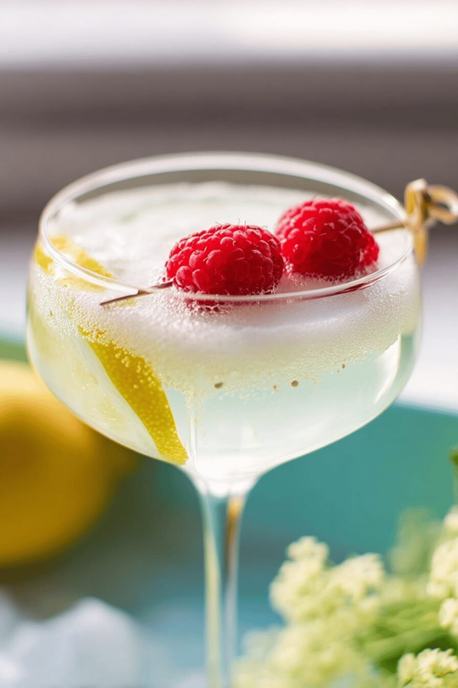 Elderflower Spritz Refreshing Summer Cocktail Recipe